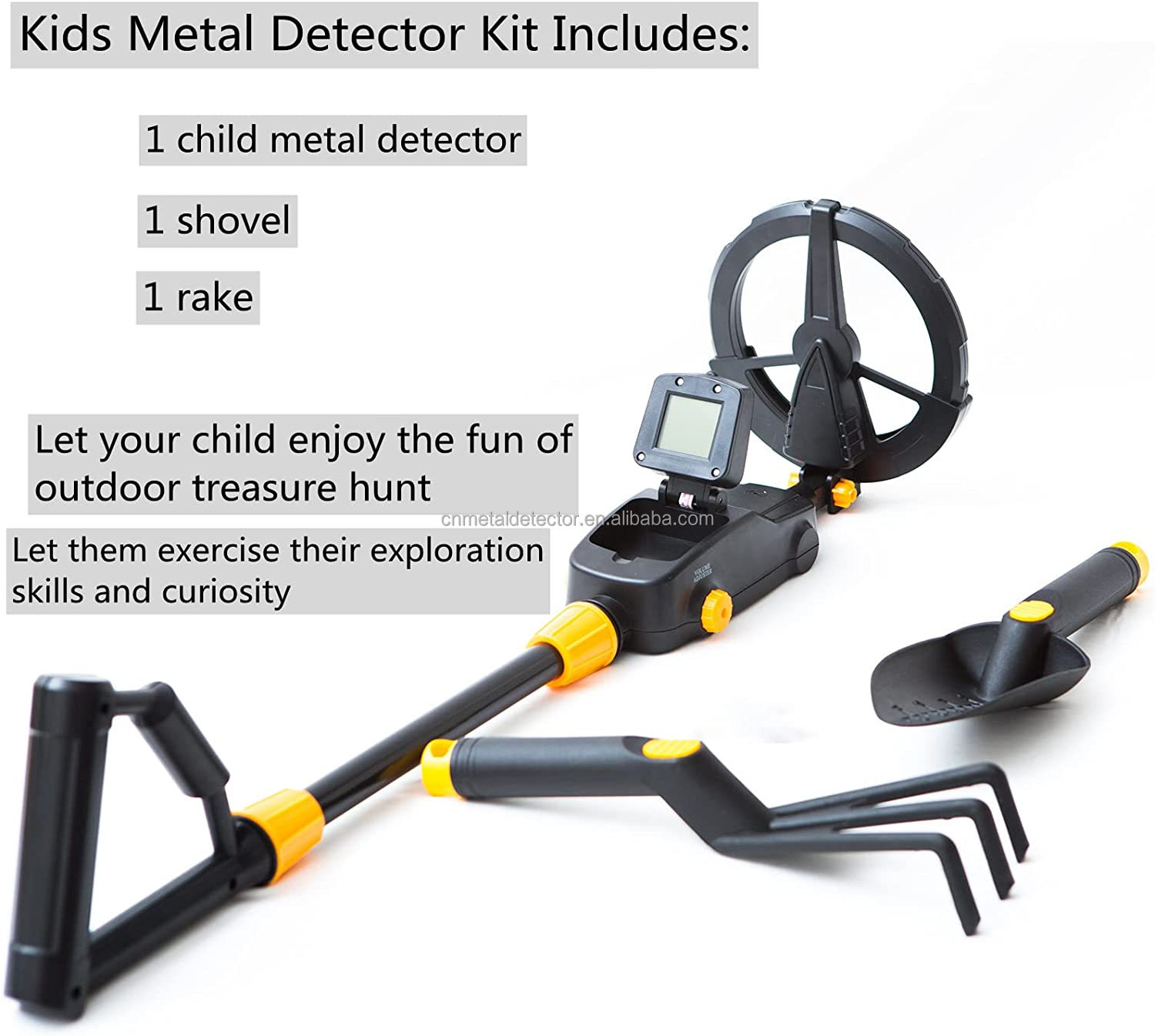 Outdoor Hunting Games For Kids - Detector de Metales MD-1008A, Juguete de