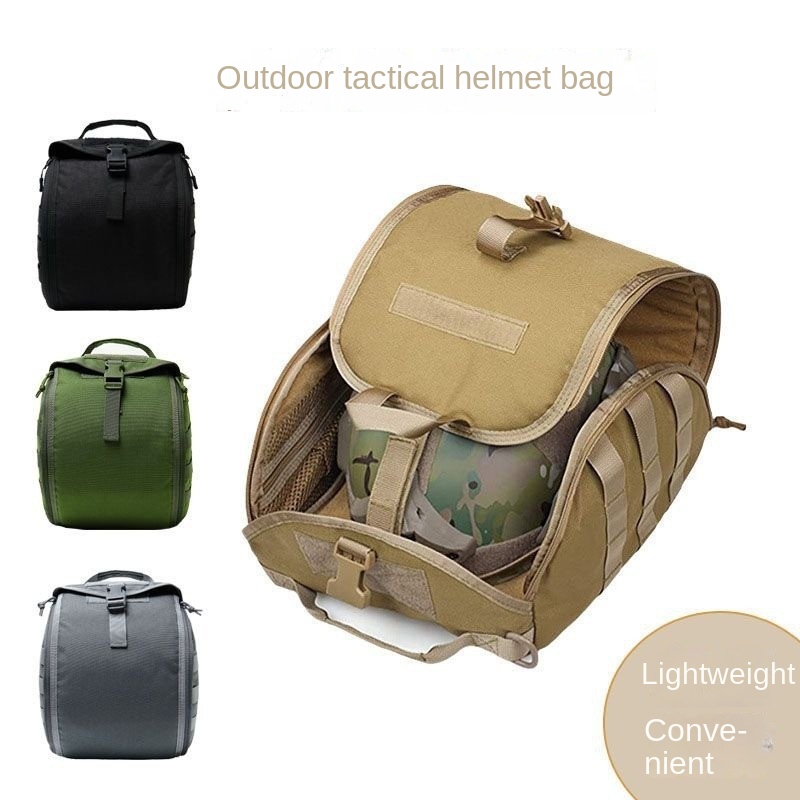 Outdoor Hunting Gear Storage - Bolsa de almacenamiento multifuncional para cascos,