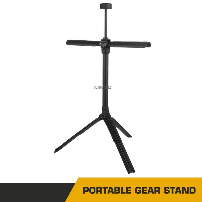 Outdoor Hunting Gear Storage - Soporte portátil y plegable para equipo