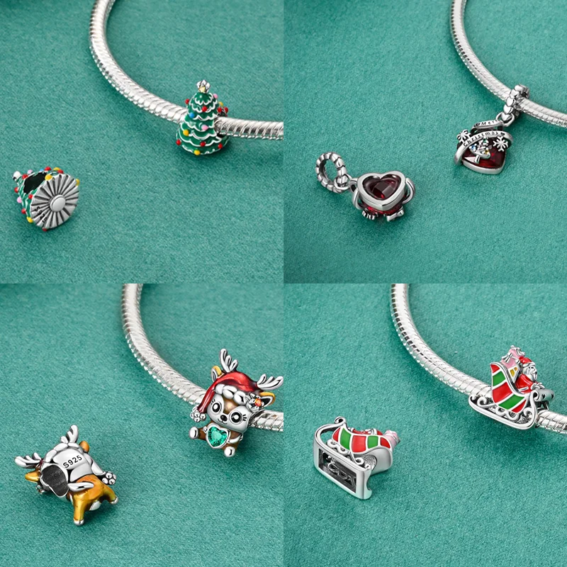 Dijes de Navidad de plata 925  - Elk Bugle Call reseña y precio